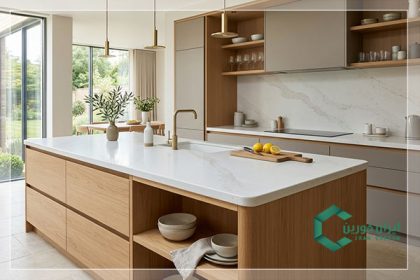 سنگ کورین برای صفحه کابینت